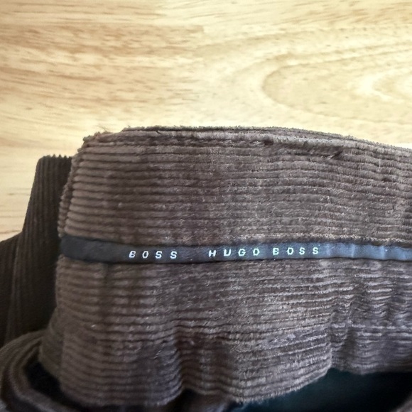 Hugo Boss Brown Corduroy Pants - Picture 3 of 4